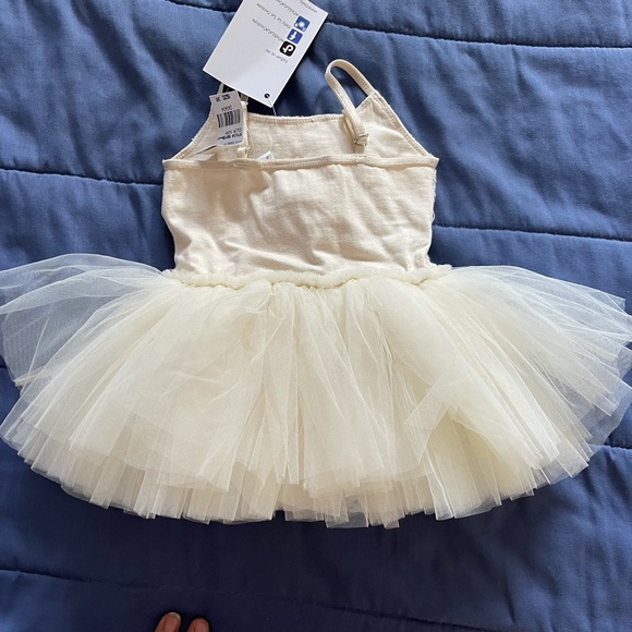 Ooh!La La!Couture Ivory baby girl dress - Picture 3 of 7
